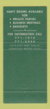 Matchbook Cover - Pat Joyce Tavern Cleveland OH 30 Strike