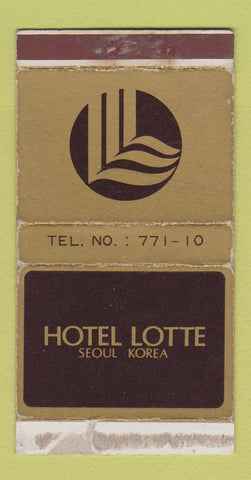 Matchbox - Hotel Lotte Seoul Kora WEAR