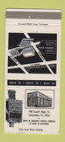 Matchbook Cover - Scioto Savings Columbus OH Bank Indian 30 Strike
