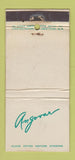 Matchbook Cover - Angovar WORN 30 Stick