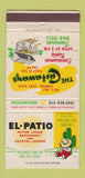 Matchbook Cover - El Patio Erie PA Castways  WEAR 30 Strike