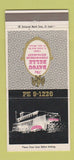 Matchbook Cover - Bayou Belle Sternwheeler Restaurant St Louis MO 30 Strike