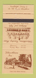 Matchbook Cover - Dilworthtown Inn West Chester PA 30 Strike
