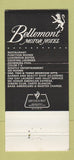 Matchbook Cover - Bellemont Motor Hotel Restaurant Baton Rouge LA 30 Strike