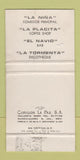Matchbook Cover - Hotel Ritz Acapulco Mexico 30 Strike