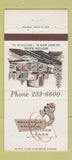 Matchbook Cover - Belleville National Savings Bank IL 30 Strike
