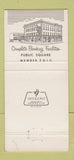 Matchbook Cover - Belleville National Savings Bank IL 30 Strike