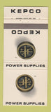 Matchbook Cover - Kepco Power Supply Flushing NY 30 Strike