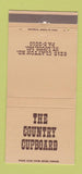 Matchbook Cover - The Country Cupboard St Louis MO 30 Strike