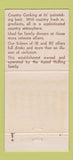 Matchbook Cover - The Country Cupboard St Louis MO 30 Strike