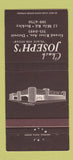 Matchbook Cover - Chuck Joseph's Steaks Berkley MI 30 Strike