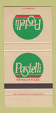 Matchbook Cover - Pastelli Pizza QC 30 Strike