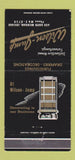 Matchbook Cover - Wilson Jump Drapes Chicago IL 30 Strike