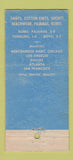 Matchbook Cover - Youngwear Clothes New York City WORN 21 Strike Feature