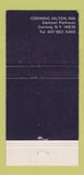 Matchbook Cover - Garden Court Restaurant Corning Hilton Inn NY 30 Strike