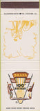 Matchbook Cover - Omaha NE 100th Anniversary 1954