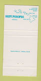 Matchbook Cover - Maui Surf Kaanapali Beach Hawaii 30 Strike