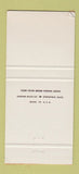 Matchbook Cover - Flora's Saloon Monterey? CA? 30 Strike