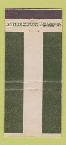 Matchbook Cover - Mayfair Farms West Orange NJ 30 Stick