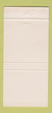 Matchbook Cover - Town House Restaurant Angola IN 30 Strike
