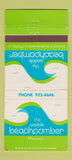 Matchbook Cover - The Waikiki Beachcomber Hawaii 30 Strike