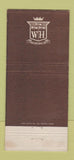 Matchbook Cover - Hotel Benson London Bar Portland OR WEAR 30 Strike