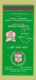 Matchbook Cover - Don's 21 Newark NJ Italian 30 Strike