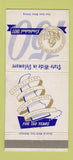 Matchbook Cover - Farmers Bank of Delaware DE WEAR 30 Strike