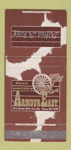 Matchbook Cover - Amour East Kansas City MO IMPRINT WEAR 30 Strike