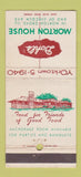 Matchbook Cover - Dohl's Morton House Morton Grove IL 30 Strike