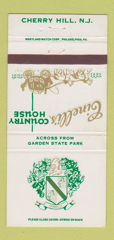 Matchbook Cover - Cinelli's Country House Cherry Hill NJ 30 Strike
