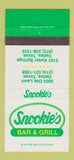 Matchbook Cover - Snookie's Bar and Grill Dallas TX 30 Strike