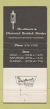 Matchbook Cover - Embers Steak House Milwaukee WI 30 Strike