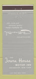 Matchbook Cover - Towne House Motor Inn Rochester NY 30 Strike