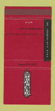 Matchbook Cover - Moonglo San Diego CA 30 Strike