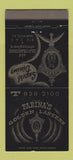 Matchbook Cover - Farina's Golden Lantern Warwick RI WEAR #1 BLACK 30 Strike