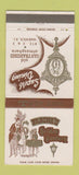 Matchbook Cover - Farina's Golden Lantern Warwick RI #2 WHITE 30 Strike