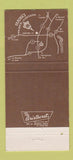 Matchbook Cover - Farina's Golden Lantern Warwick RI #2 WHITE 30 Strike
