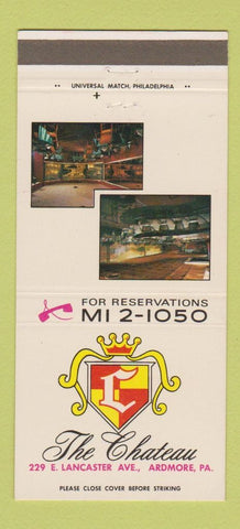 Matchbook Cover - The Chateau Ardmore PA 30 Strike