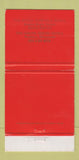 Matchbook Cover - Porter Hotels Woodstock Rugby Birkenhead UK WEAR 30 Strike