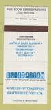 Matchbook Cover - El Capitan Lodge Casino Hawthorne NV 30 Strike