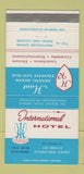 Matchbook Cover - International Hotel Los Angeles CA Airport 30 Strike