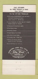 Matchbook Cover - International Hotel Los Angeles CA Airport 30 Strike