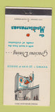Matchbook Cover - The Mediterranean Restaurant Omaha NE WEAR 30 Strike
