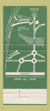 Matchbook Cover - The Lagoon Restaurant Brigantine NJ 30 Strike