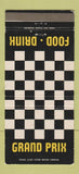 Matchbook Cover - Grand Prix Restaurant San Diego CA 30 Strike