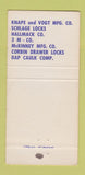 Matchbook Cover - Charles McMurray San Francisco Fresno CA Hardware 30 Strike