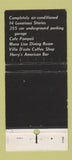 Matchbook Cover - Eden Roc Hotel Miami Beach FL 30 Stick