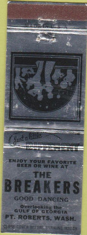 Matchbook Cover - The Breakers Point Roberts WA