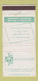 Matchbook Cover - Milwaukee Inn WI WEAR 30 Strike